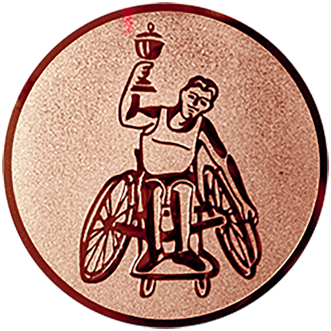 Emblem Paralympics (50mm Bronze)