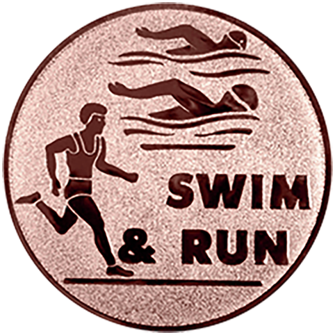 Emblem Duathlon (50mm Bronze)