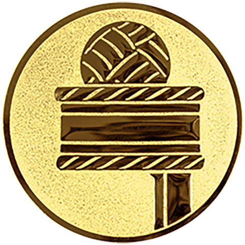 Emblem Korbball (50mm Gold)