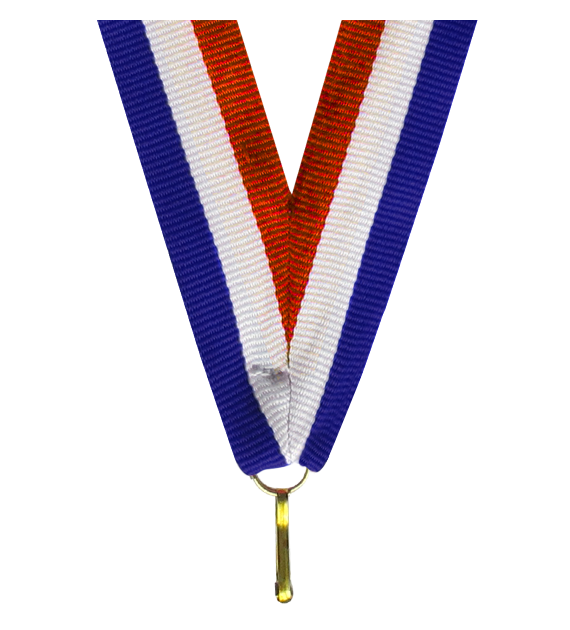 Band: Blau/Weiß/Rot 22 mm