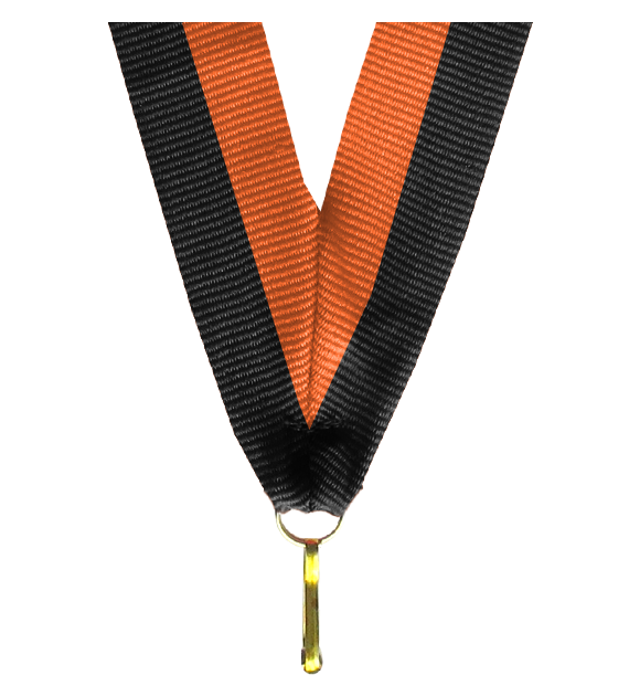 Band: Orange/Schwarz 11 mm